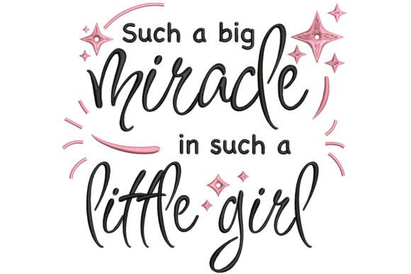 A Designer's Review: Baby Girl Quote Embroidery for Holiday Seasons