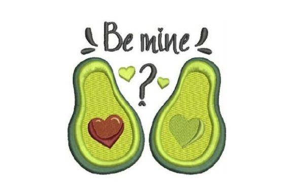 A Professional's Review of the 'Be Mine Avocado' Embroidery Design