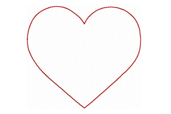 A Seller's Review: The Heart Outline Embroidery Design