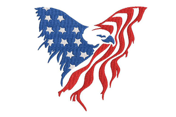 American Eagle Flag Stylized: A Seasonal Embroidery Review