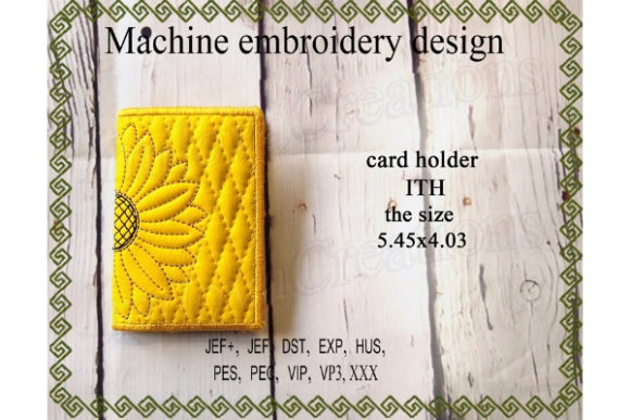 Card Holder in the Hoop: A Designer's Review for Boutique Apparel