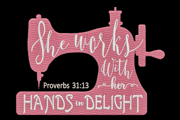 Embroidery Review: Sewing Machine & Bible Quote Design