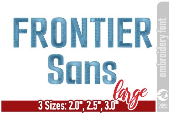 Frontier Sans Embroidery Font Review for Etsy Sellers