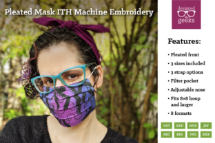 In the Hoop Pleated Face Mask: A Designer's Hands-On Review