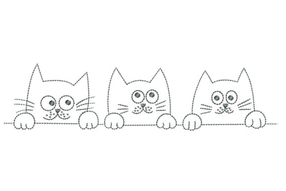 Reviewing 3 Cats: A Seasonal Embroidery Designer's Perspective