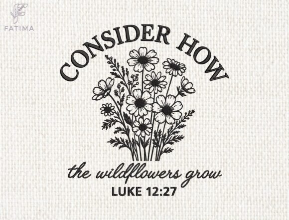 Seasonal Review: The Wildflowers Grow Embroidery Design