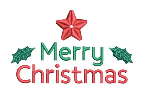 Simple Christmas Star: A Versatile Holiday Embroidery